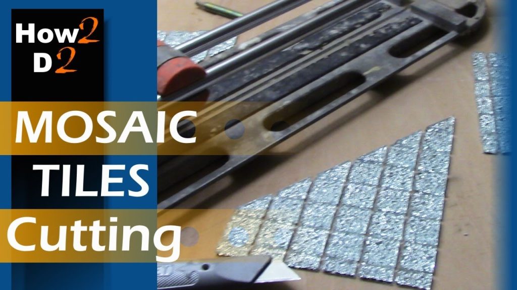 How to Cut Mosaic Tiles With Mesh Backing